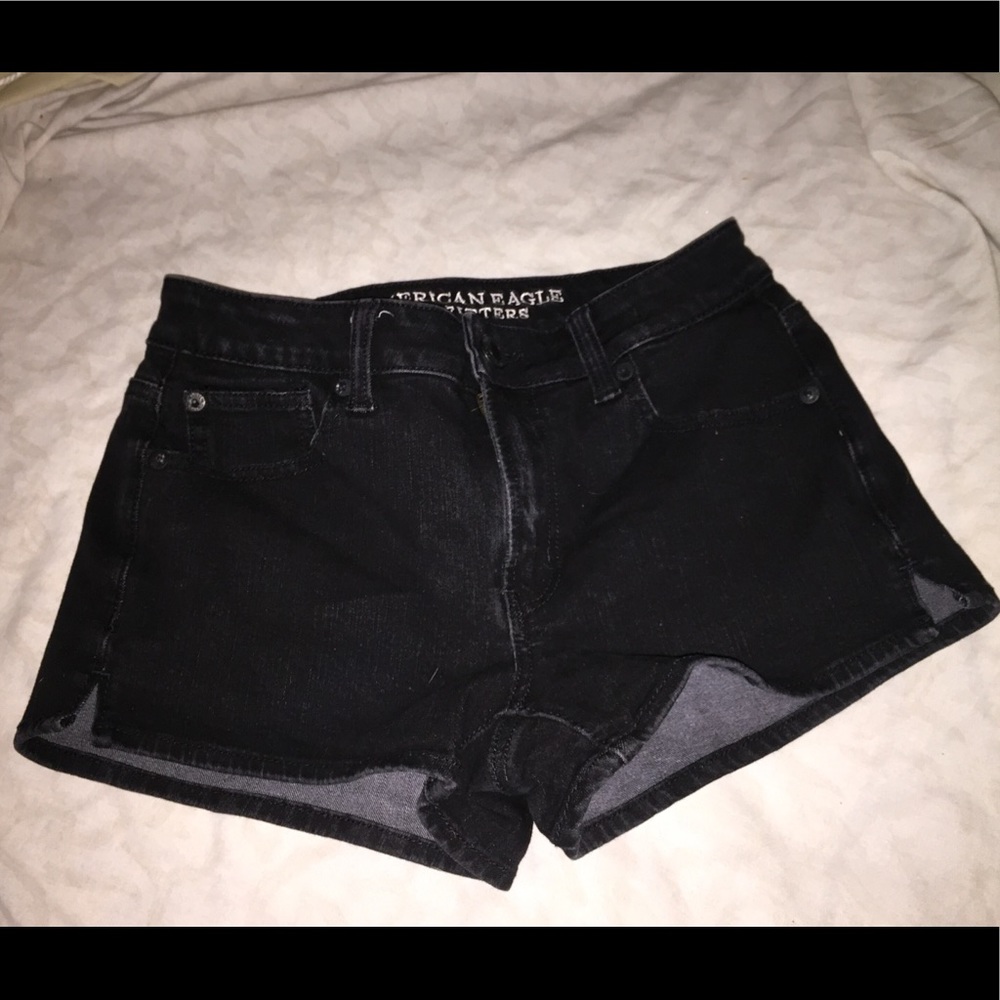 American Eagle Outfitters Denim X4 Hi-Rise Shortie